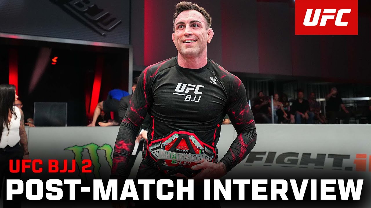 Mason Fowler Post-Match Interview | UFC BJJ 2