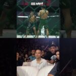 Momen @celloszxz saat menyaksikan salah satu pertandingan One Pride MMA