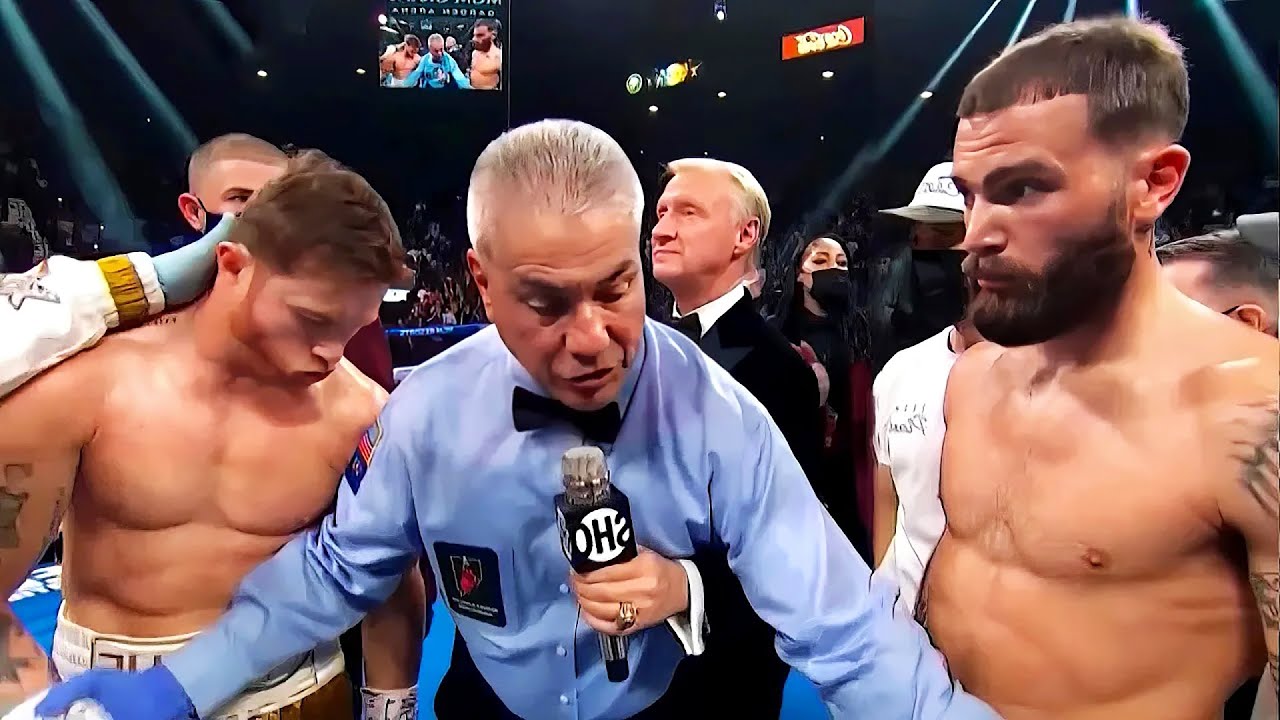 Canelo Alvarez (Mexico) vs Caleb Plant (USA) | KNOCKOUT, BOXING fight, HD, 60 fps