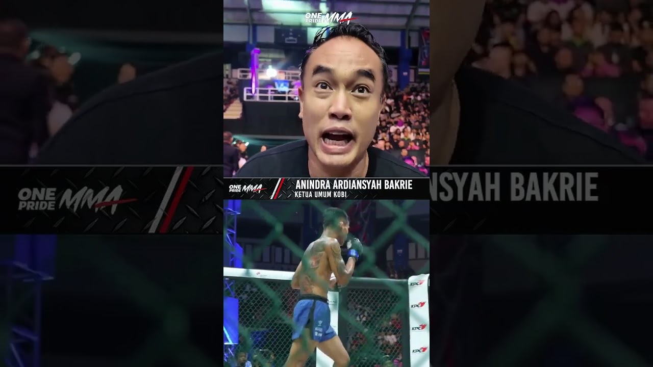 Apresiasi Ketua Umum KOBI @ardibakrie kepada Cueng Naibaho dan Bagus Kurniawan di OnePride 88