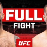 Roman Dolidze vs Marvin Vettori 2 | FULL FIGHT | UFC Vegas 109