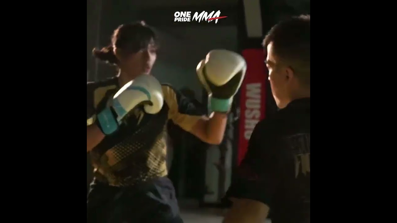 salah satu persiapan @rishelaoskaa jelang lawan Dede Dina One Pride 86