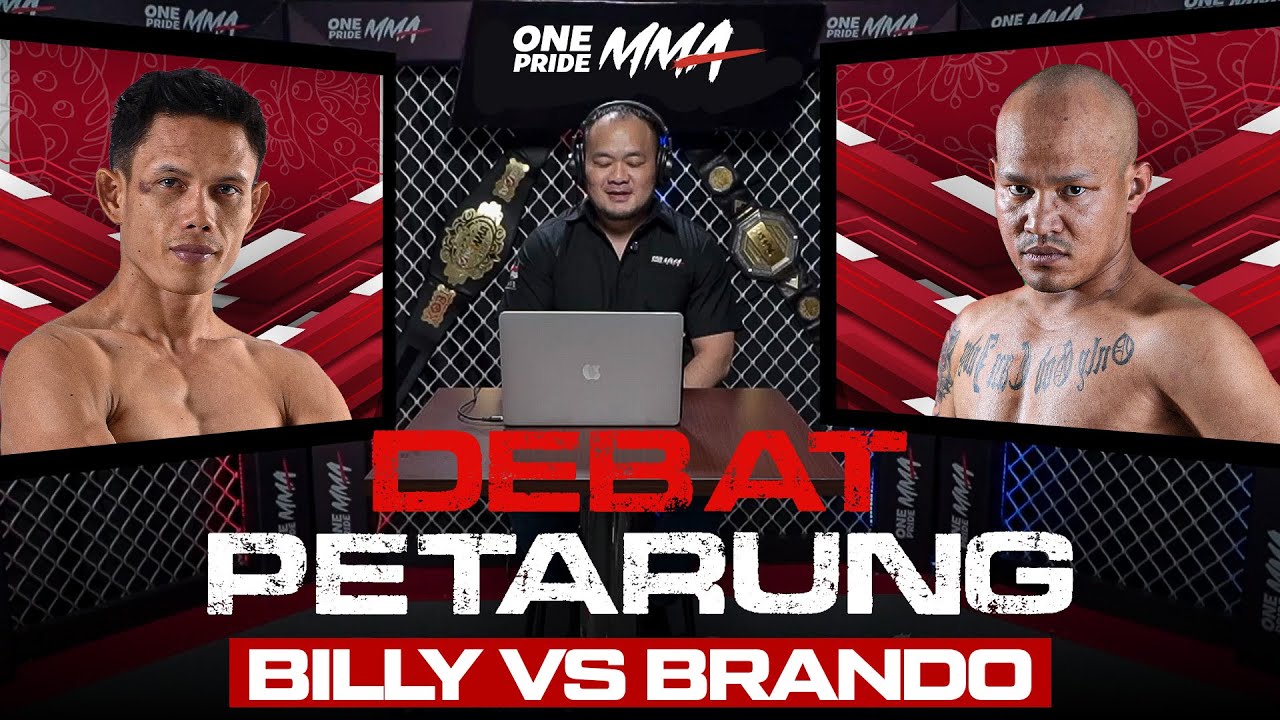 Debat Petarung Trilogy Fight Billy Pasulatan vs Brando Mamana | One Pride 88