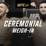 UFC 319: Ceremonial Weigh-In