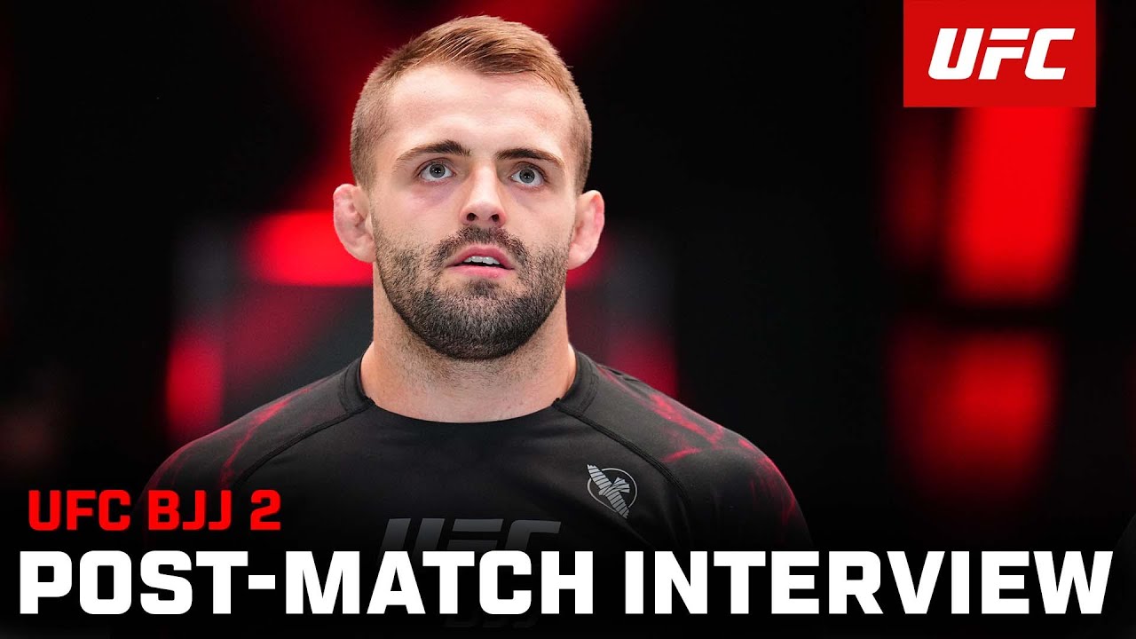 William Tackett Post-Match Interview | UFC BJJ 2