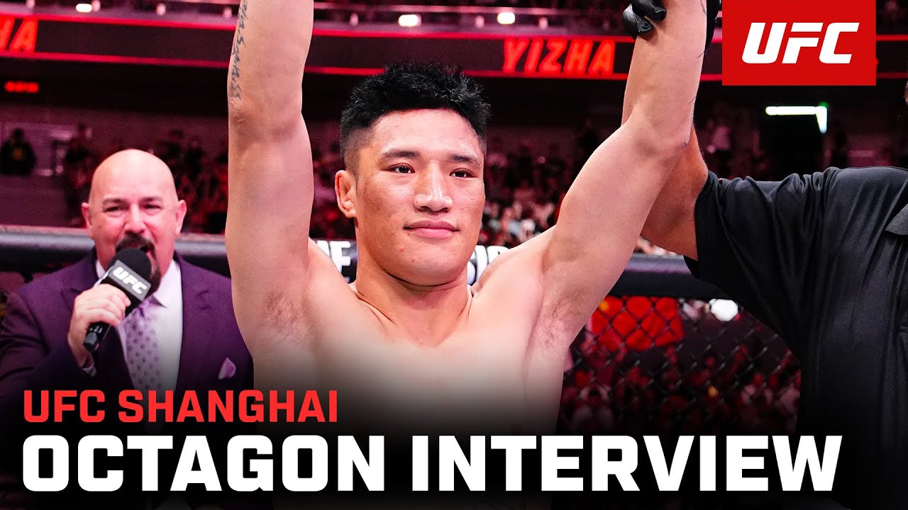 YiZha Octagon Interview | UFC Shanghai