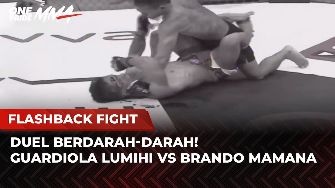 Berdarah-darah‼️Pertarungan Ganas Guardiola Lumihi vs Brando Mamana | Flashback Fight One Pride MMA