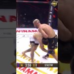 Cage Beasts Collide 🐺🔥 MMA Knockout  #shorts #martialarts #mmafighters #aura