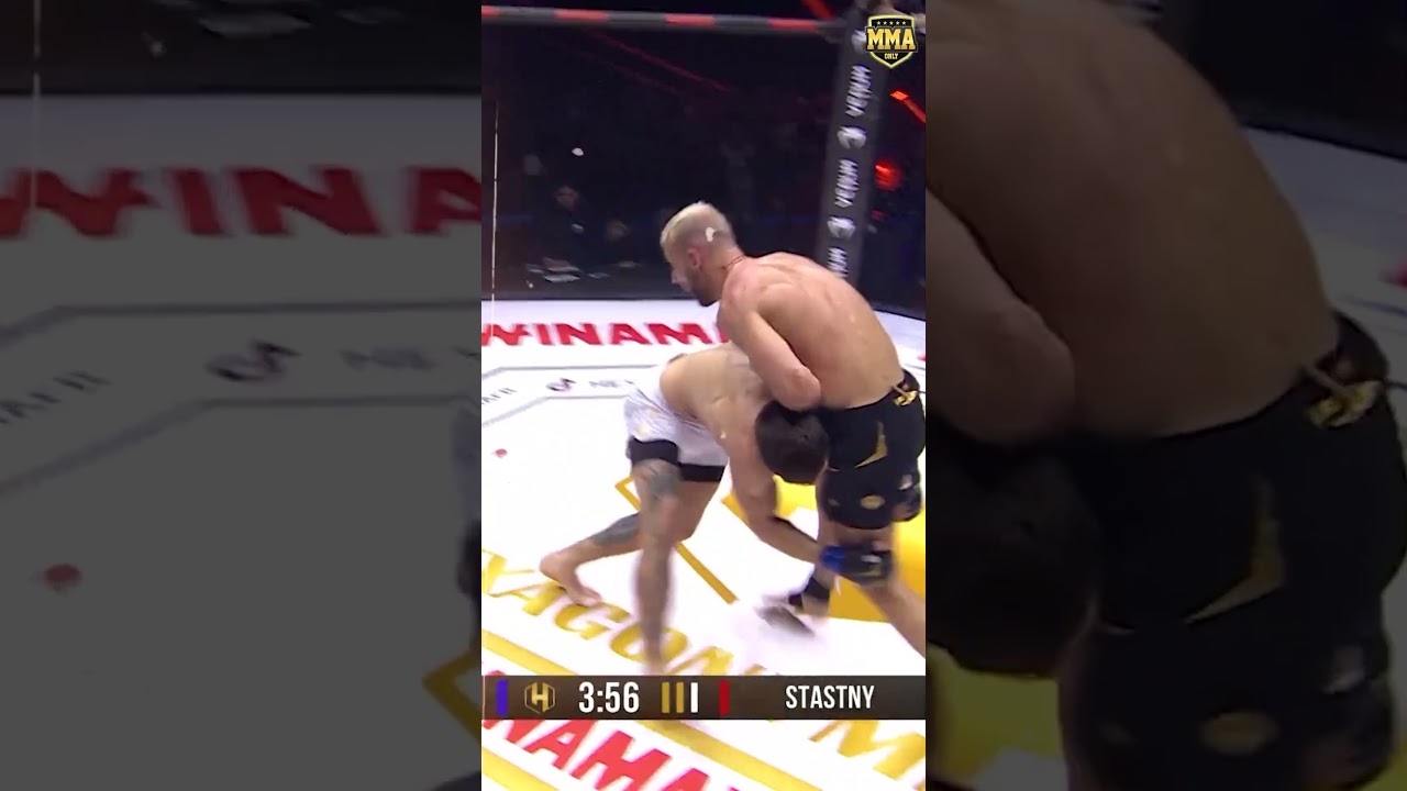 Cage Beasts Collide 🐺🔥 MMA Knockout  #shorts #martialarts #mmafighters #aura