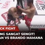 Jual Beli Serangan‼️Pertarungan Sengit Gunawan vs Brando Mamana | Flashback Full Fight One Pride