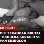 DUEL BRUTAL‼️Jeka Saragih Bikin Hatoropan Simbolon Mandi Darah | Flashback Fight