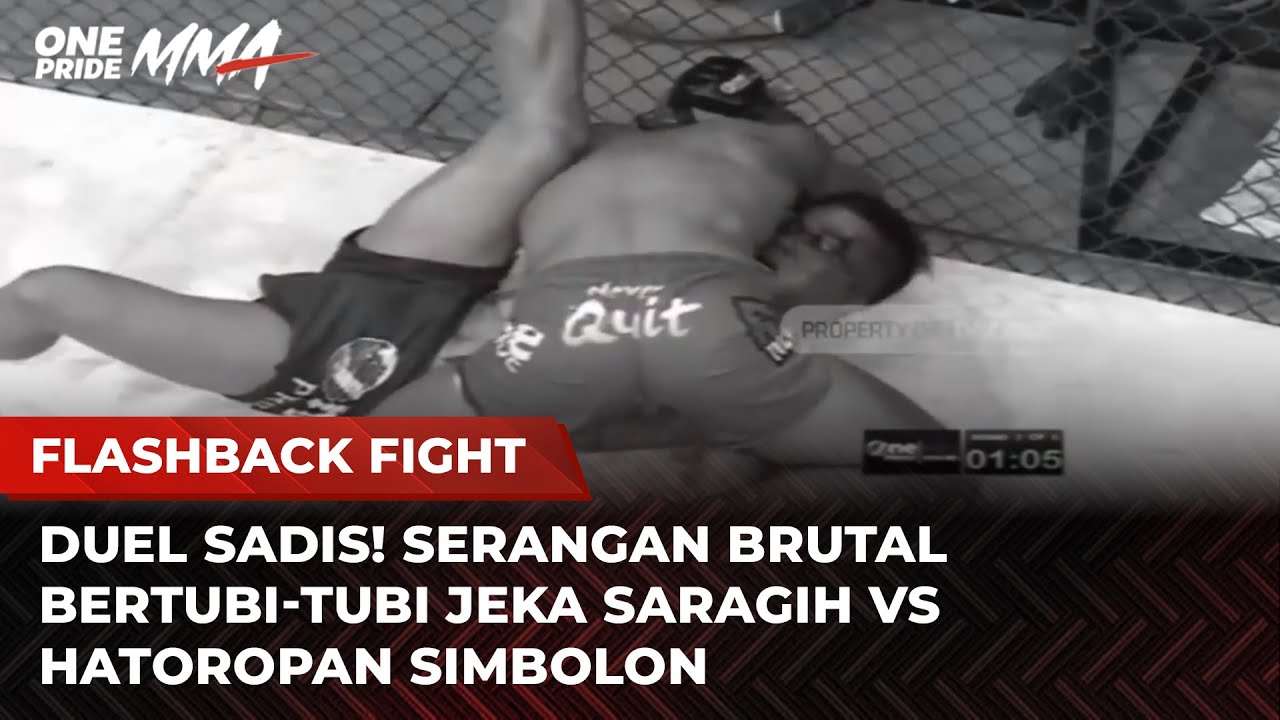 DUEL BRUTAL‼️Jeka Saragih Bikin Hatoropan Simbolon Mandi Darah | Flashback Fight