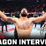 Benoît Saint Denis Octagon Interview | UFC Paris