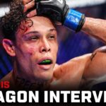 Caio Borralho Octagon Interview | UFC Paris