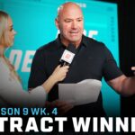 Dana White Announces UFC Contract Winners | DWCS - Season 9, Week 4