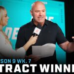 Dana White Announces UFC Contract Winners | DWCS - Season 9, Week 7