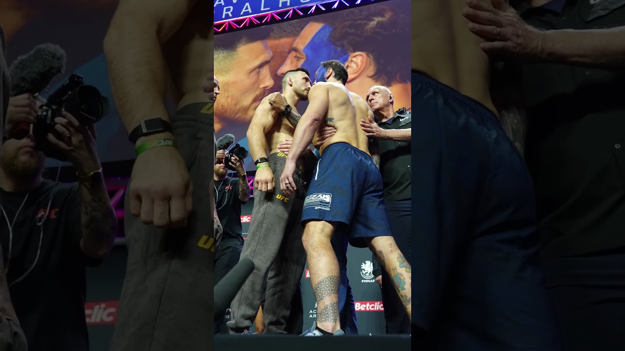 😳 who do you have winning this one??? #ufcparis