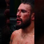 he DESTROYED his face 😳 #ufcparis