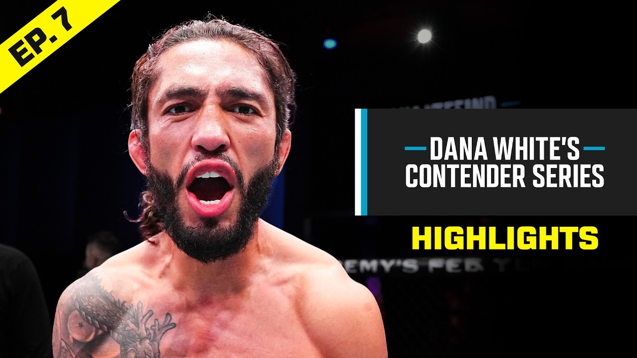 Highlights From Dana White's Contender Series Episode 7 🚨