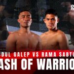 FIGHT BRUTAL ‼️ Abdul Galep vs Rama Sabturi | One Pride MMA