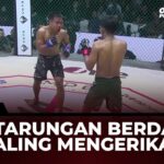 FIGHT MENGERIKAN! Inilah Pertarungan Brutal yang Bikin Fighter Mandi Darah | One Pride MMA