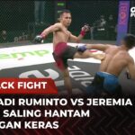 BUAS! Laga Panas Adi Ruminto VS Jeremia Siregar Saling Adu Tendangan Maut | Flashback Full Fight