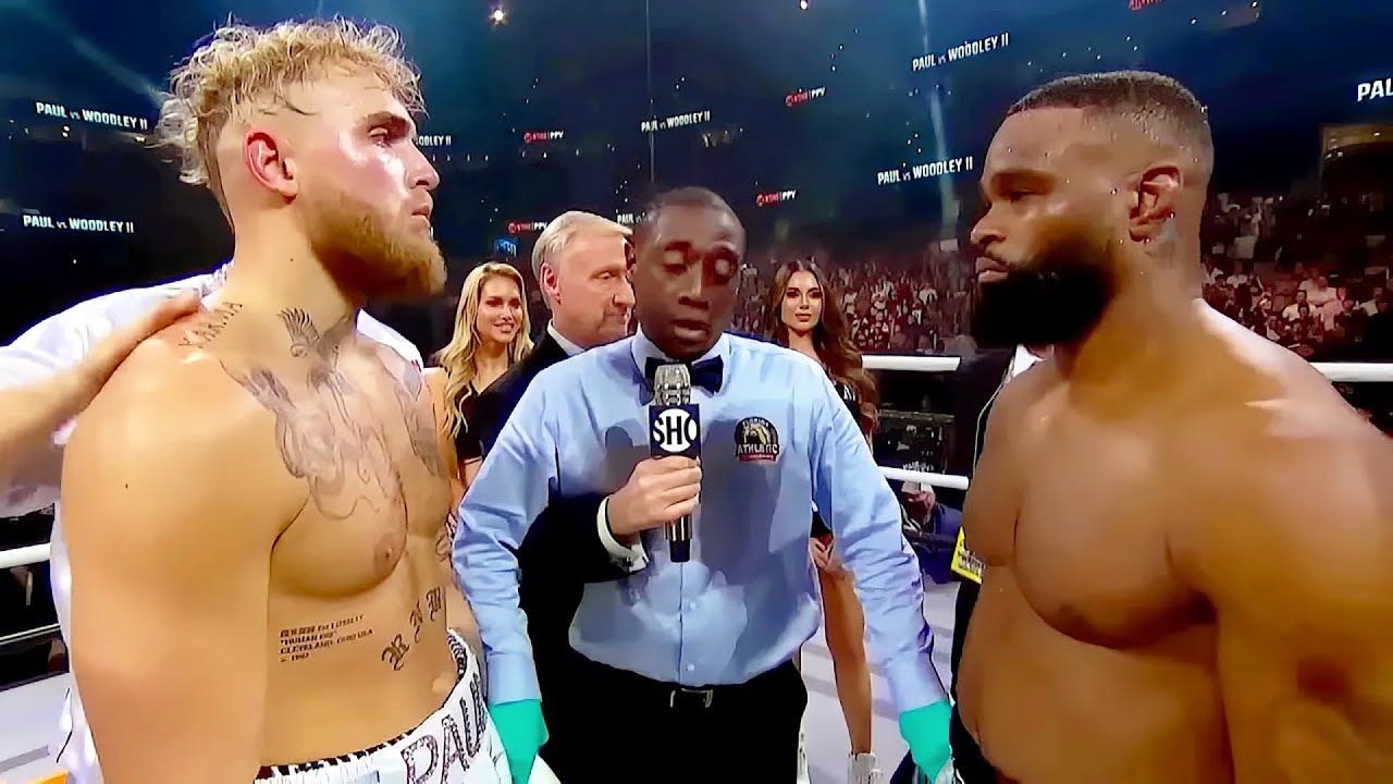 Jake Paul (USA) vs Tyron Woodley (USA) II | KNOCKOUT, BOXING fight, HD