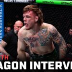 Jimmy Crute Octagon Interview | UFC Perth