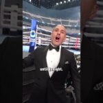 Jon Anik is ready #CaneloCrawford prelims live on YouTube