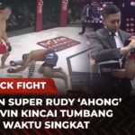 KO TERCEPAT‼️Pukulan Keras Rudy 'Ahong' Tumbangkan Alwin Kincai | Flashback Fight One Pride MMA