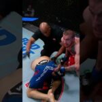 Knee to the body 🤕 #UFCPerth