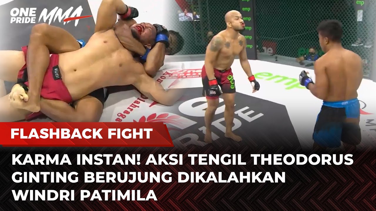 DUEL SENGIT‼️ Serangan Brutal Windri Patimila Tumbangkan Theodorus Ginting | Flashback One Pride MMA