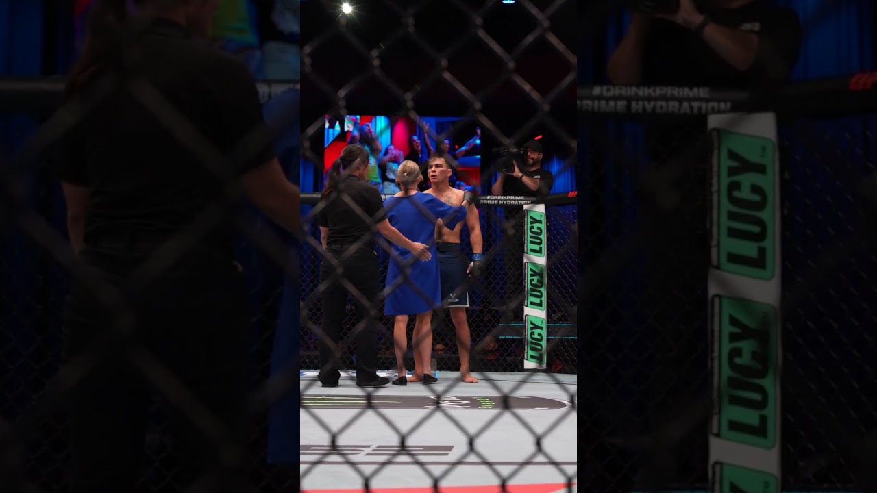 one punch is all it took 😳 #DWCS