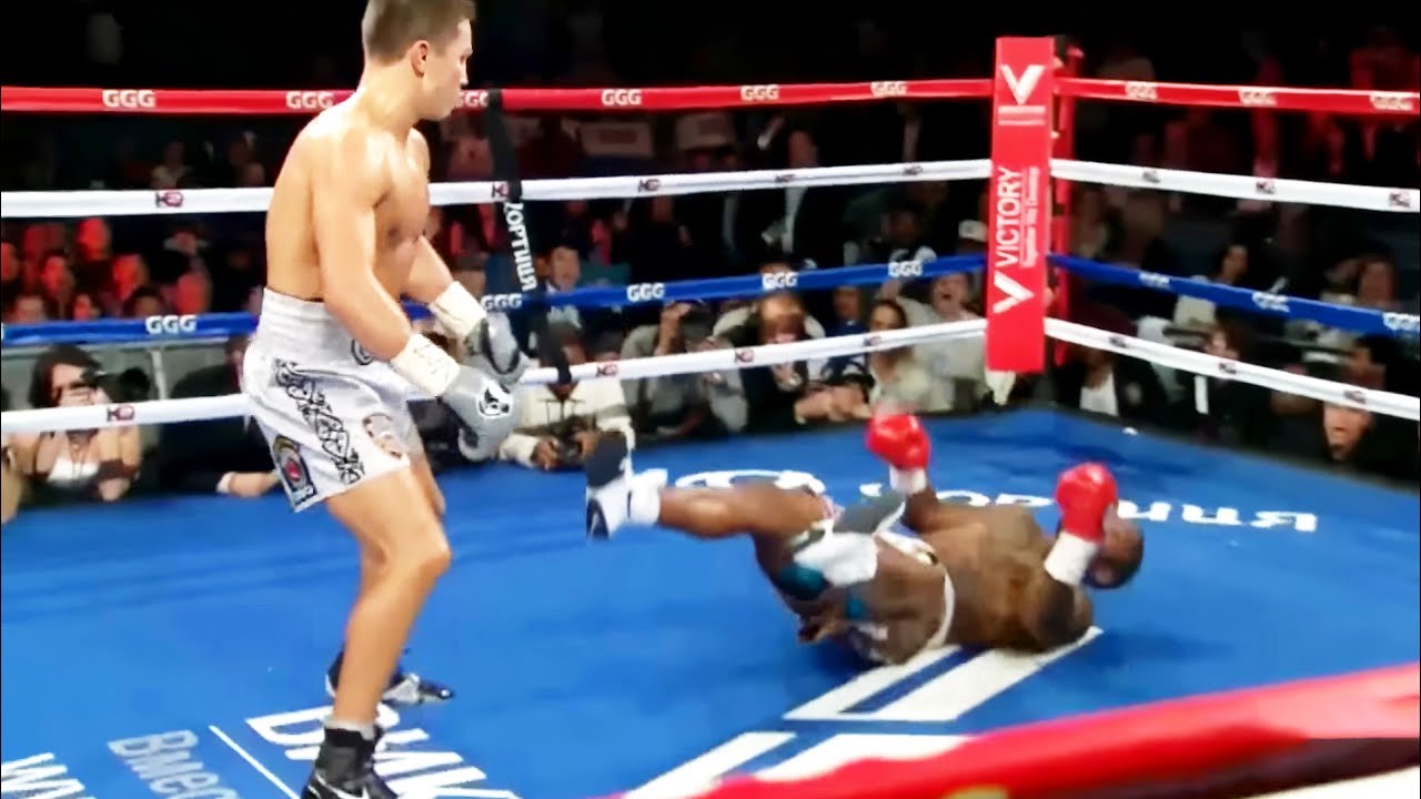 Gennady Golovkin (Kazakhstan) vs Curtis Stevens (USA) | KNOCKOUT, BOXING fight, HD, 60 fps
