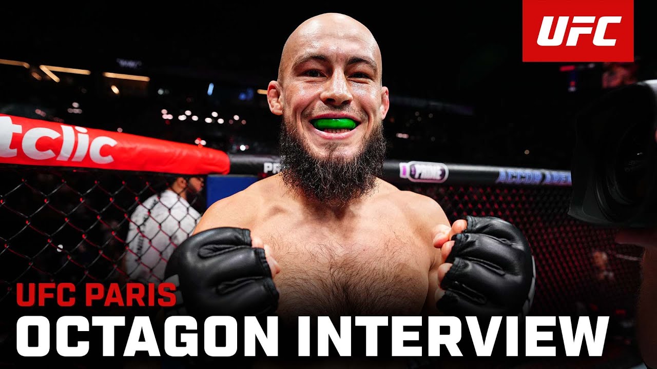 Rinat Fakretdinov Octagon Interview | UFC Paris
