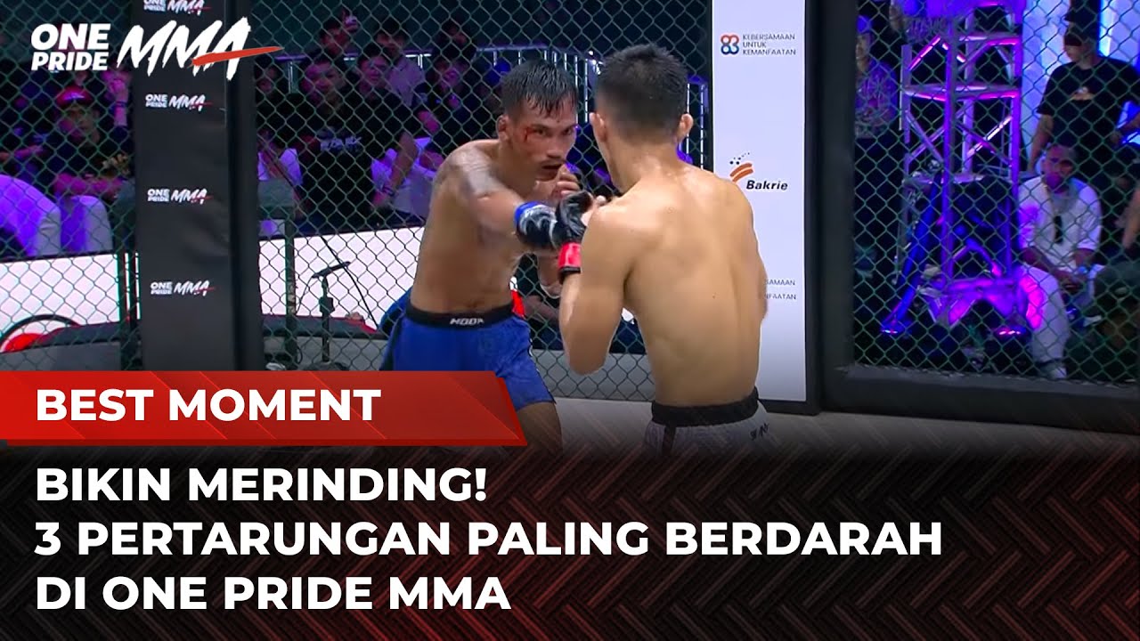 BRUTAL! 3 Pertarungan Sadis yang Membuat Oktagon Banjir Darah | Flashback Full Fight One Pride MMA