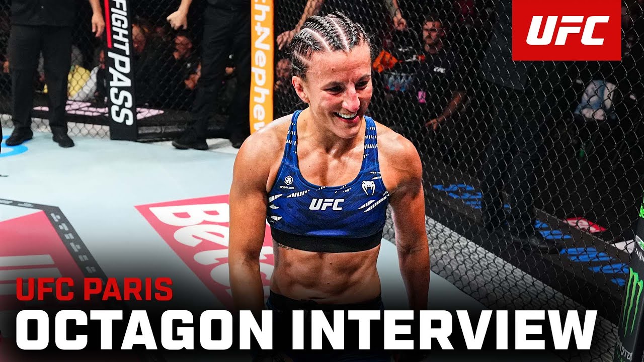 Sam Hughes Octagon Interview | UFC Paris
