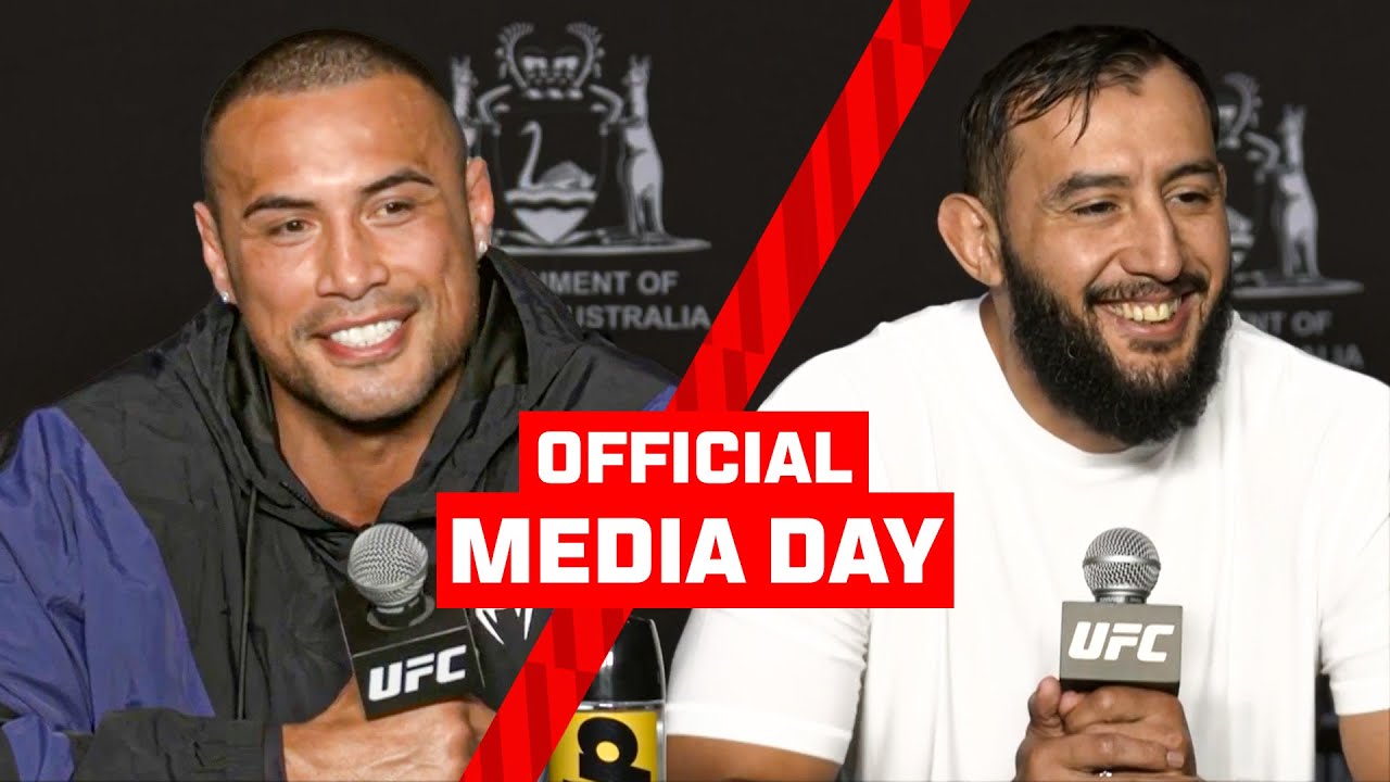 This Fight Will Not Go The Distance 🚨 | UFC Perth Media Day