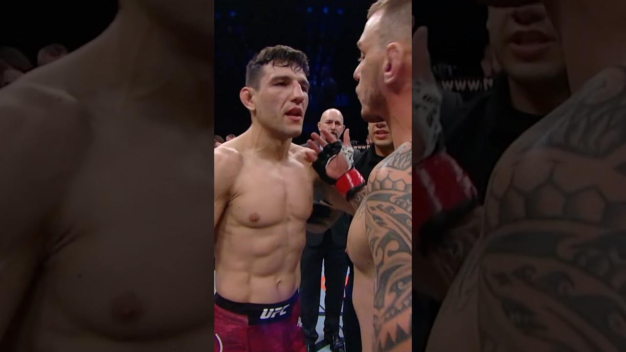 This fighter didn't want the fight to end! 😳 #ufcshorts