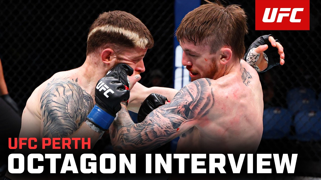 Tom Nolan Octagon Interview | UFC Perth