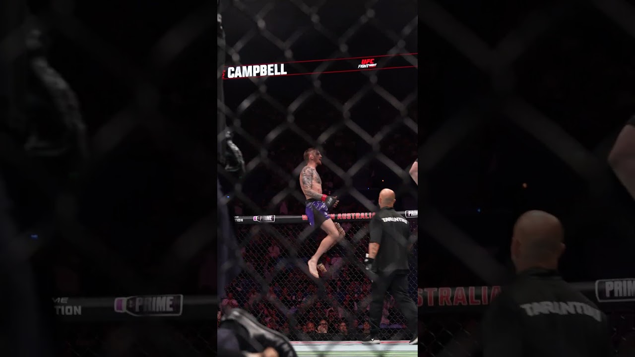 Tom Nolan put him to sleep! 💤 #ufcperth