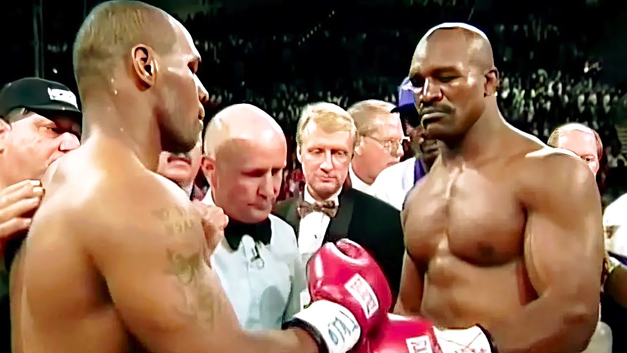 Mike Tyson (USA) vs Evander Holyfield (USA) II | DISQUALIFICATION, BOXING fight, HD
