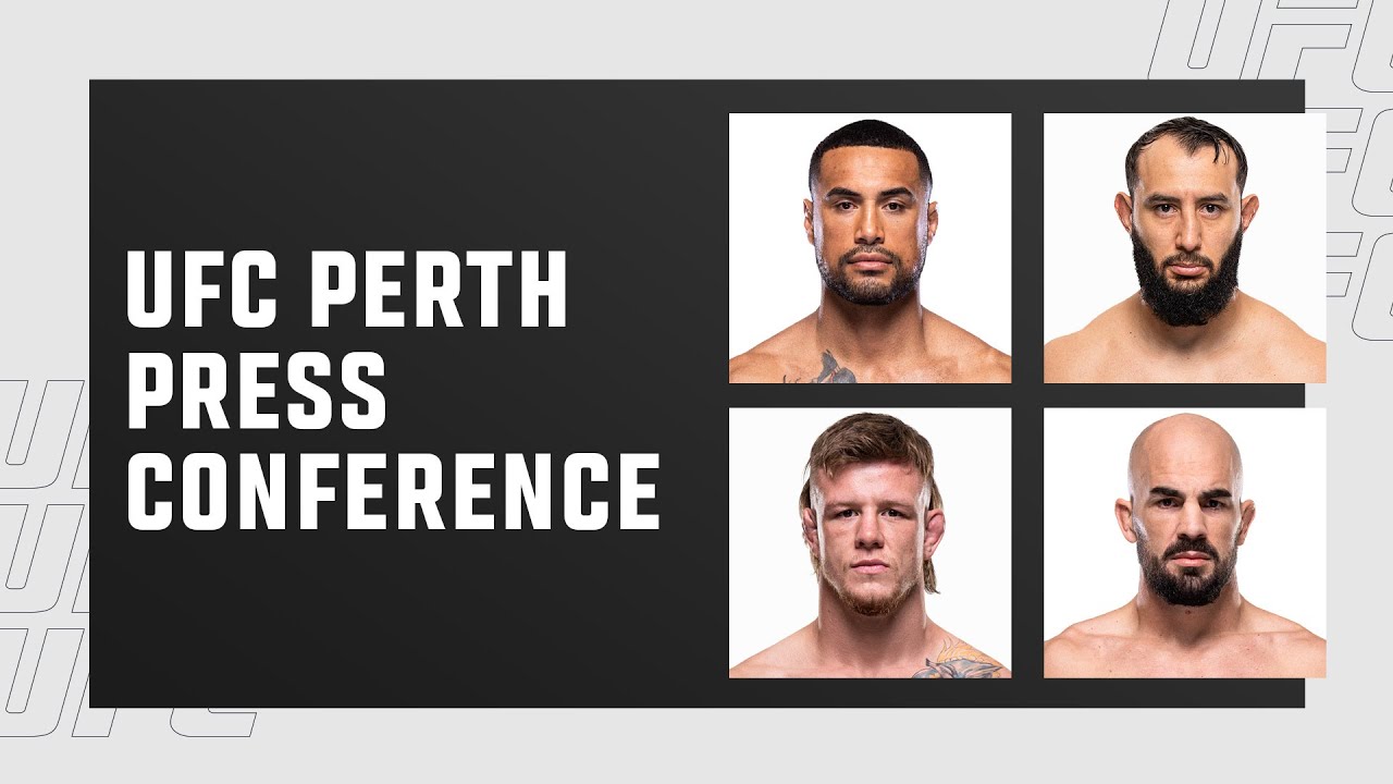 UFC Perth: Pre-Fight Press Conference