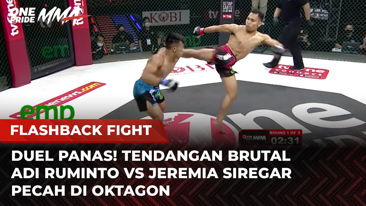 PARTAI HARGA DIRI! Adi Ruminto vs Jeremia Siregar Saling Balas Tendangan Ganas | Flashback Fight
