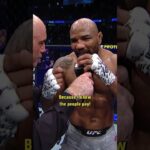 Yoel Romero KNOWS THE PEOPLE PAY! 💰 #ufcshorts