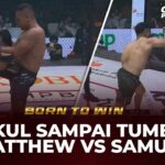 KARTU KUNING DI AWAL LAGA! Saling Balas Striking Keras Matthew vs Samuel | One Pride MMA