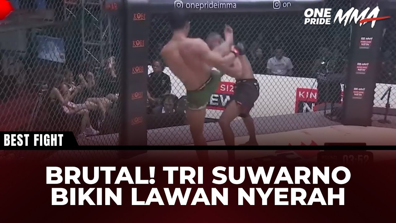 BRINGAS! Pertarungan Paling Brutal Tri Suwarno yang Membuat Lawan Tak Berkutik | Best TKO/KO