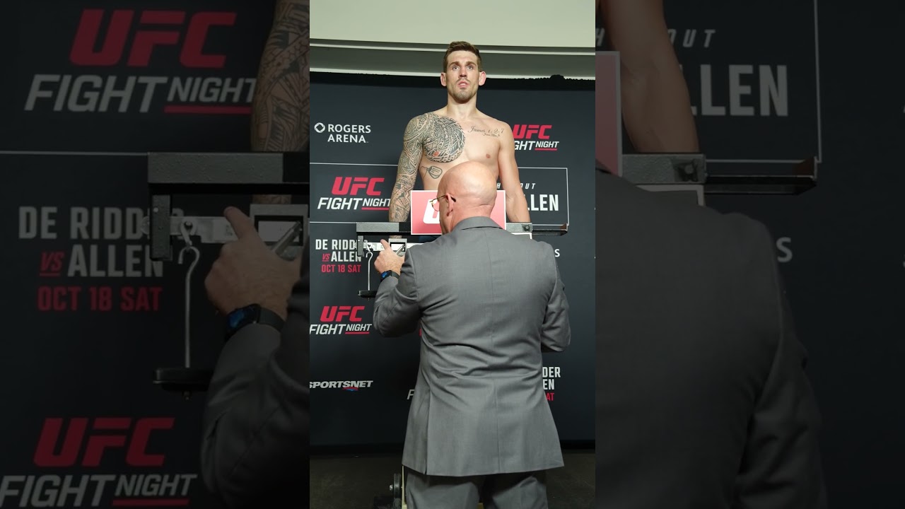 186lbs for Brendan Allen 👏 #UFCVancouver
