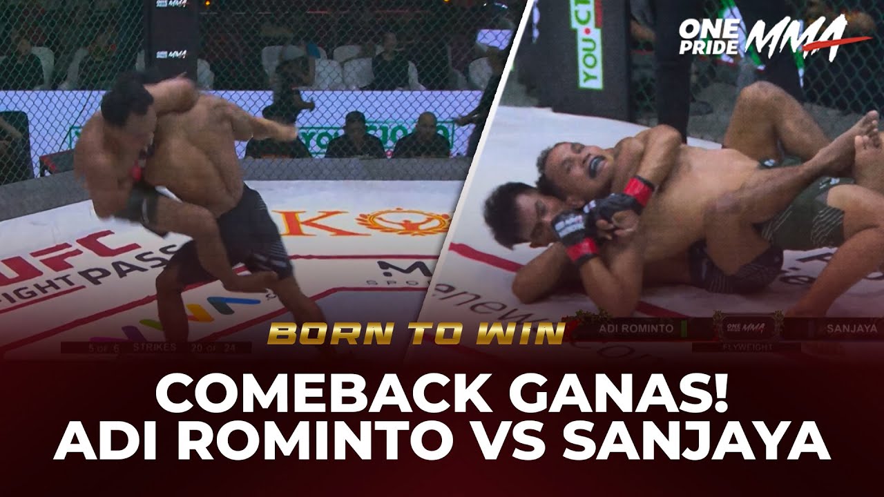 EPIC COMEBACK‼️Adu Submission Ganas Adi Rominto vs Sanjaya Hutagaol | One Pride MMA