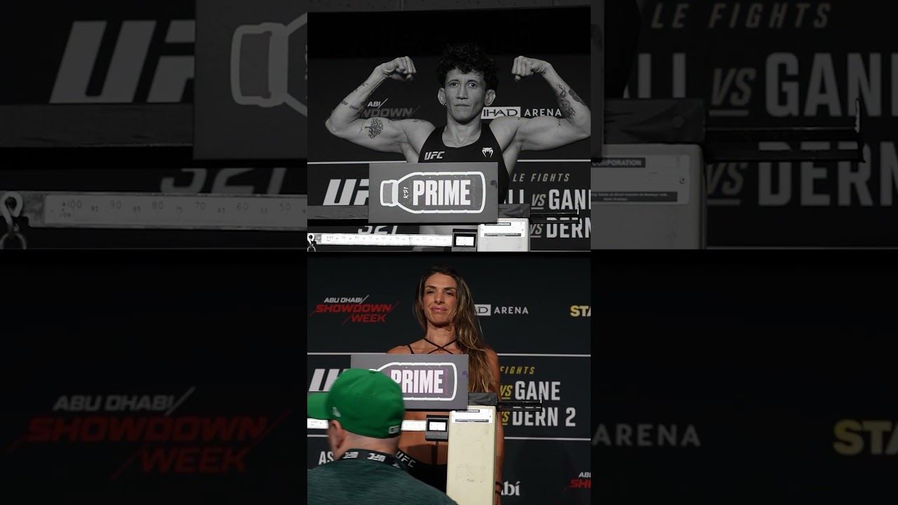 Mackenzie Dern and Virna Jandiroba have made weight! 💥 #ufc321
